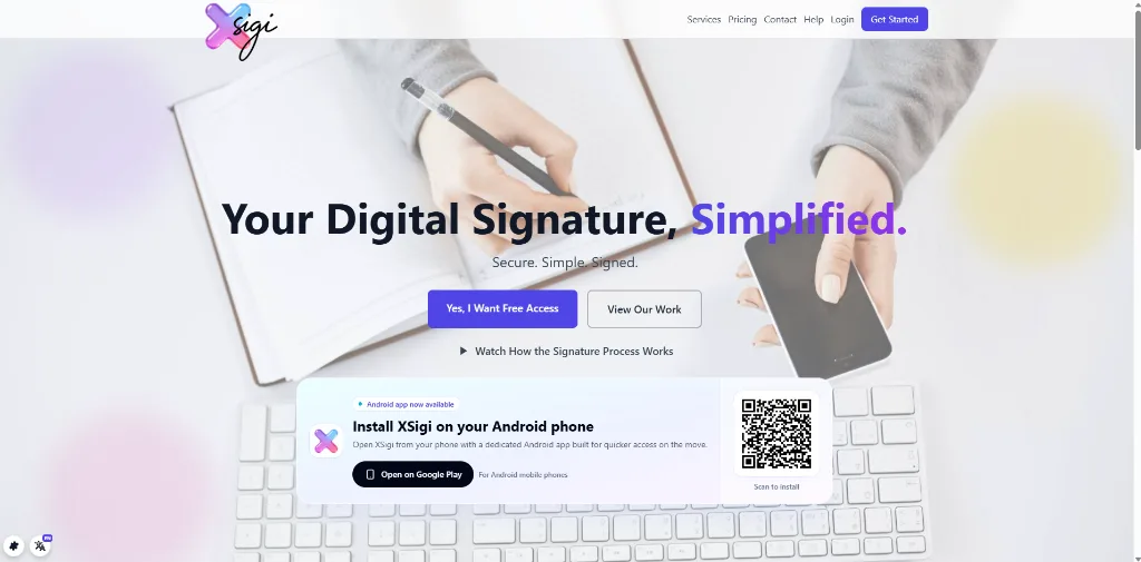 Digital Signature and AI Contract Designer